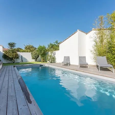 Villa Maison Familiale Pour 10 Avec Patio Et Piscine A - Fr-1-835-29 La Flotte