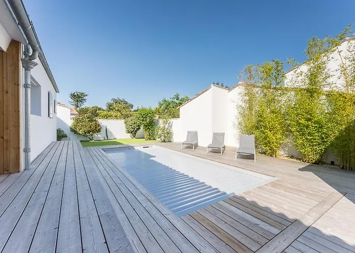 Maison Familiale Pour 10 Avec Patio Et Piscine A - Fr-1-835-29 Villa La Flotte